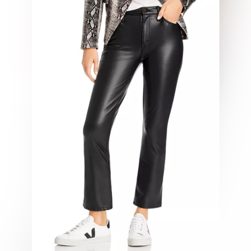 MOTHER Black Boot Cut Pants